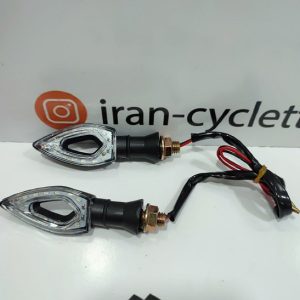 راهنما کامل LED دیلایت دار کوتاه انواع موتور سیکلت کد 2 (زرد)