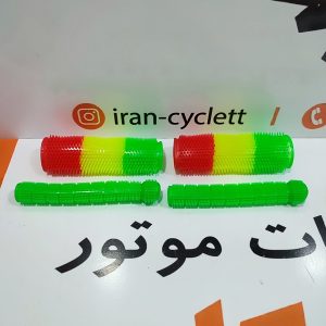 عرق گیر سر دسته ژله ای سبز زرد قرمز