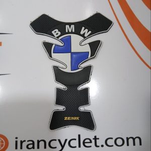 پد سیلیکونی رنتال روی باک موتور سیکلت هندا BMW سفید آبی