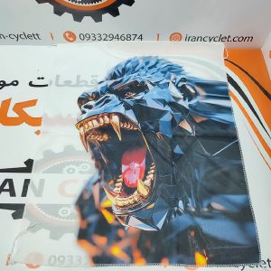 پرچم و پلاستیک مشمای زین موتور سیکلت هندا کد3