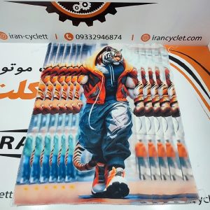 پرچم و پلاستیک مشمای زین موتور سیکلت هندا کد1