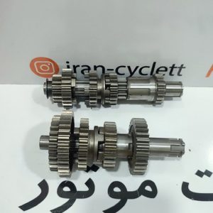 گیربکس موتور سیکلت هندا لیون (5 دنده و 4 دنده معلوم نیست) (دست)