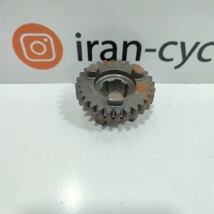 دنده گیربکس موتور سیکلت هندا (3 کشویی 28 دندانه)