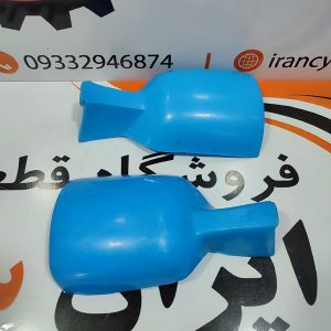 محافظ دسته انواع موتور سیکلت تریل ته گرد خط و خشدار آبی (مطابق عکس)