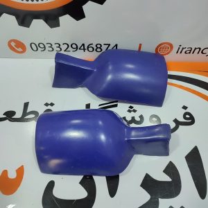 محافظ دسته انواع موتور سیکلت تریل ته گرد خط و خشدار بنفش (مطابق عکس)
