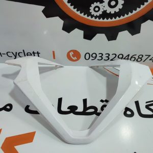 زه هفتی دور کیلومتر موتور سیکلت طرح کلیک سفید خط و خشدار سالم
