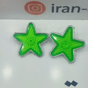 شبرنگ گوشواره موتور سیکلت هندا رزوه 6 ستاره سبز