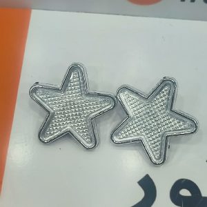 شبرنگ گوشواره موتور سیکلت هندا رزوه 6 ستاره سفید