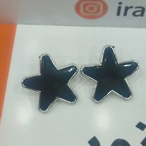 شبرنگ گوشواره موتور سیکلت هندا رزوه 6 ستاره مشکی