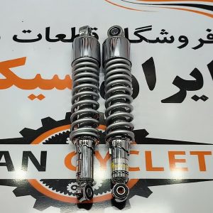 کمک عقب موتور سیکلت پالس 180 نقره ای برند KH