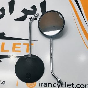 آینه انواع موتور سیکلت یاماها پایه استیل (مطابق عکس)