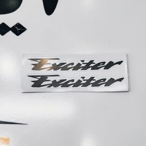 برچسب قاب بغل موتور سیکلت هندا اگزیتر مشکی (هر جفت)