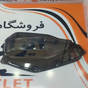 درب فیلتر هواکش موتور سیکلت طرح کلیک شیشه ای دودی