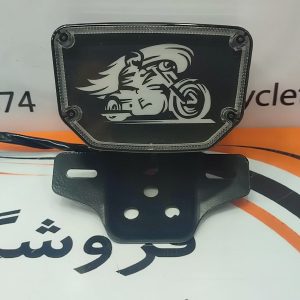 خطر عقب کامل موتور سیکلت هوندا تانکی LED دودی (طرح موتور)